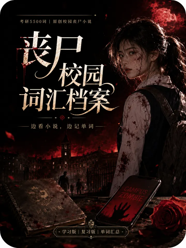 《丧尸校园词汇档案》 cover
